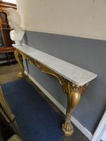 Large Giltwood Console Table
