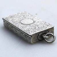 A Superb & Rare Victorian Novelty Solid Silver Vesta Box Lawrence Emanuel C.1888 (3 of 7) A Superb & Rare Victorian Novelty Solid Silver Vesta Box Lawrence Emanuel C.1888 (3 of 7)
