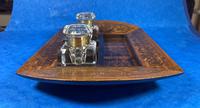 William IV Satinwood & Rosewood Inkstand (2 of 12) William IV Satinwood & Rosewood Inkstand (2 of 12)