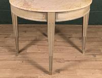 Swedish Gustavian Style Painted Marble Top Table (2 of 10) Swedish Gustavian Style Painted Marble Top Table (2 of 10)