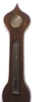 Good Mahogany 5 Glass Barometer Thermometer with Onion Top (2 of 10) Good Mahogany 5 Glass Barometer Thermometer with Onion Top (2 of 10)