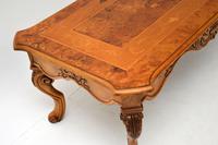 French Style Burr Walnut Inlaid Marquetry Coffee Table (3 of 10) French Style Burr Walnut Inlaid Marquetry Coffee Table (3 of 10)