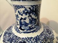19th Century Blue & White Dutch Delft Flagon / Ewer (9 of 14) 19th Century Blue & White Dutch Delft Flagon / Ewer (9 of 14)