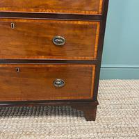 Spectacular Small Georgian Mahogany Antique Chest of Drawers (4 of 6) Spectacular Small Georgian Mahogany Antique Chest of Drawers (4 of 6)