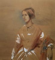 Frederick Cruickshank Fine Watercolour Portrait Painting of Lady (10 of 12) Frederick Cruickshank Fine Watercolour Portrait Painting of Lady (10 of 12)