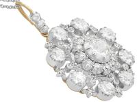 6.10ct Diamond & 9ct Yellow Gold Brooch / Pendant - Antique Victorian (6 of 15) 6.10ct Diamond & 9ct Yellow Gold Brooch / Pendant - Antique Victorian (6 of 15)