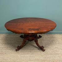 Large Quality Victorian Oval Mahogany Antique Dining Table (9 of 10) Large Quality Victorian Oval Mahogany Antique Dining Table (9 of 10)