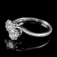 Antique Edwardian Diamond Twist Ring Platinum 0.80ct of Diamond c.1910 (6 of 7) Antique Edwardian Diamond Twist Ring Platinum 0.80ct of Diamond c.1910 (6 of 7)
