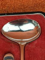 Vintage Sterling Silver Hallmarked Cased Spoon & Pusher 1955 Sheffield, Viner's Ltd (3 of 9) Vintage Sterling Silver Hallmarked Cased Spoon & Pusher 1955 Sheffield, Viner's Ltd (3 of 9)