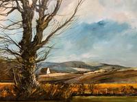 Large Magnificent Extensive Vintage Autumn Country Landscape Oil Painting (7 of 13) Large Magnificent Extensive Vintage Autumn Country Landscape Oil Painting (7 of 13)