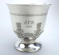 Fine & Rare Scottish Solid Silver Small Tankard by Hamilton & Inches c.1922 (4 of 9) Fine & Rare Scottish Solid Silver Small Tankard by Hamilton & Inches c.1922 (4 of 9)