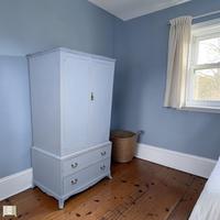 C1920's Painted Mahogany Child's Wardrobe