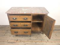 Antique Oak Arts & Crafts Marble Top Cupboard (9 of 12) Antique Oak Arts & Crafts Marble Top Cupboard (9 of 12)
