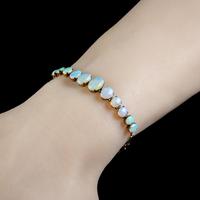 Antique Victorian Opal Bracelet 15ct Gold c.1900 (2 of 8) Antique Victorian Opal Bracelet 15ct Gold c.1900 (2 of 8)