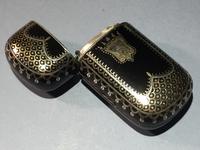 18th Century Yellow & White Metal Inlaid Pique Tortoiseshell Etui Case (3 of 4) 18th Century Yellow & White Metal Inlaid Pique Tortoiseshell Etui Case (3 of 4)