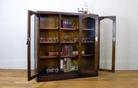 Oak 3 Door 1930s Vintage Bookcase with Keys (3 of 22) Oak 3 Door 1930s Vintage Bookcase with Keys (3 of 22)