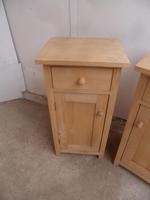 Large Tall Pair of Antique Pine Bedside Cabinets to wax / paint (4 of 8) Large Tall Pair of Antique Pine Bedside Cabinets to wax / paint (4 of 8)