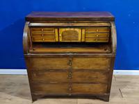 Biedermeir Mahogany Veneered Cylinder Bureau Desk 19th Century (12 of 14) Biedermeir Mahogany Veneered Cylinder Bureau Desk 19th Century (12 of 14)