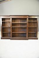 Antique Oak Breakfront Bookcase (2 of 11) Antique Oak Breakfront Bookcase (2 of 11)