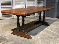 French Oak Farmhouse Refectory Dining Table (6 of 20) French Oak Farmhouse Refectory Dining Table (6 of 20)