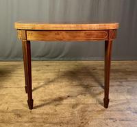 Georgian Inlaid Mahogany Card Table (2 of 11) Georgian Inlaid Mahogany Card Table (2 of 11)