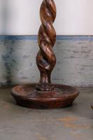 Pair of 1930's Oak Spiral Turned Candlesticks (4 of 11) Pair of 1930's Oak Spiral Turned Candlesticks (4 of 11)