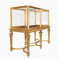 Large Pair of Late Victorian Giltwood Museum Cabinets (3 of 8) Large Pair of Late Victorian Giltwood Museum Cabinets (3 of 8)