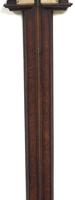 Victorian Mahogany Stick Barometer Silver Dial Rare Pagoda Top (2 of 4) Victorian Mahogany Stick Barometer Silver Dial Rare Pagoda Top (2 of 4)