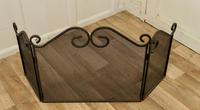 Folding Wrought Iron Fire Guard for Inglenook Fireplace (2 of 5) Folding Wrought Iron Fire Guard for Inglenook Fireplace (2 of 5)