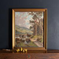 Abraham Hulk Junior, Autumnal Landscape with Distant Cottage (3 of 8) Abraham Hulk Junior, Autumnal Landscape with Distant Cottage (3 of 8)