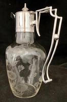Edwardian Silver Plated Claret Jug c.1910 (3 of 8) Edwardian Silver Plated Claret Jug c.1910 (3 of 8)