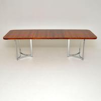 Merrow Associates Rosewood & Chrome Dining Table by Richard Young (4 of 14) Merrow Associates Rosewood & Chrome Dining Table by Richard Young (4 of 14)