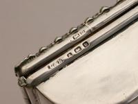Edwardian Silver Triple Compartment Trough Shaped Stamp Box by Levi & Salaman, Birmingham 1901 (4 of 12) Edwardian Silver Triple Compartment Trough Shaped Stamp Box by Levi & Salaman, Birmingham 1901 (4 of 12)