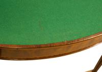 George III Mahogany & Satinwood Card Table (3 of 9) George III Mahogany & Satinwood Card Table (3 of 9)