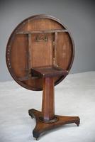 Mahogany Tilt Top Centre Table (10 of 10) Mahogany Tilt Top Centre Table (10 of 10)