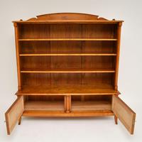 Antique Swedish Biedermeier Satin Birch Bookcase (12 of 12) Antique Swedish Biedermeier Satin Birch Bookcase (12 of 12)