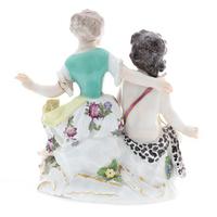 Meissen Porcelain Group of Two Young Figures (5 of 6) Meissen Porcelain Group of Two Young Figures (5 of 6)