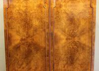Burr Walnut Dome Top Double Hanging Wardrobe (5 of 9) Burr Walnut Dome Top Double Hanging Wardrobe (5 of 9)