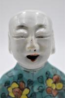 Chinese Laughing Boy - Famille Verte on Biscuit - Jiaqing (9 of 9) Chinese Laughing Boy - Famille Verte on Biscuit - Jiaqing (9 of 9)