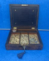 Victorian Burr Walnut Writing Box c.1870 (10 of 14) Victorian Burr Walnut Writing Box c.1870 (10 of 14)