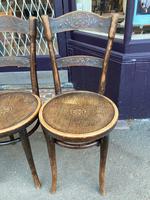 Set of 4 Original Thonet Chairs Cafe Style Chairs (4 of 5) Set of 4 Original Thonet Chairs Cafe Style Chairs (4 of 5)