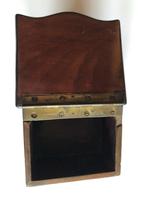 Antique Walnut Veneer Vesta Box with Striker (6 of 8) Antique Walnut Veneer Vesta Box with Striker (6 of 8)