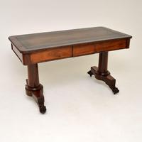 Antique William IV Rosewood Desk / Writing Table (4 of 15) Antique William IV Rosewood Desk / Writing Table (4 of 15)
