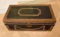 19th Century Camphorwood Leather Brass Coaching Trunk (4 of 5) 19th Century Camphorwood Leather Brass Coaching Trunk (4 of 5)