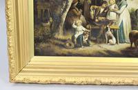 Pair of Early 19th Century Country Genre Scenes Oil on Canvas (17 of 21) Pair of Early 19th Century Country Genre Scenes Oil on Canvas (17 of 21)