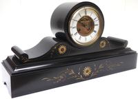 Amazing French Slate Mantel Clock Visible Escapement 8 Day Striking Mantle Clock (6 of 14) Amazing French Slate Mantel Clock Visible Escapement 8 Day Striking Mantle Clock (6 of 14)