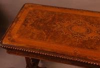 Super Quality Victorian Burr Walnut & Marquetry Card Table (3 of 12) Super Quality Victorian Burr Walnut & Marquetry Card Table (3 of 12)