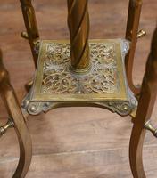 Antique Gilt French Floor Lamp Table (12 of 12) Antique Gilt French Floor Lamp Table (12 of 12)