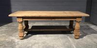 Large Refectory Bleached Oak Farmhouse Table (16 of 17) Large Refectory Bleached Oak Farmhouse Table (16 of 17)