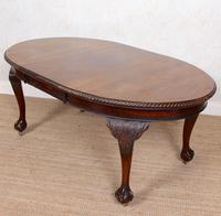 Oak Dining Table & 6 Chairs Telescopic 19th Century (16 of 19) Oak Dining Table & 6 Chairs Telescopic 19th Century (16 of 19)